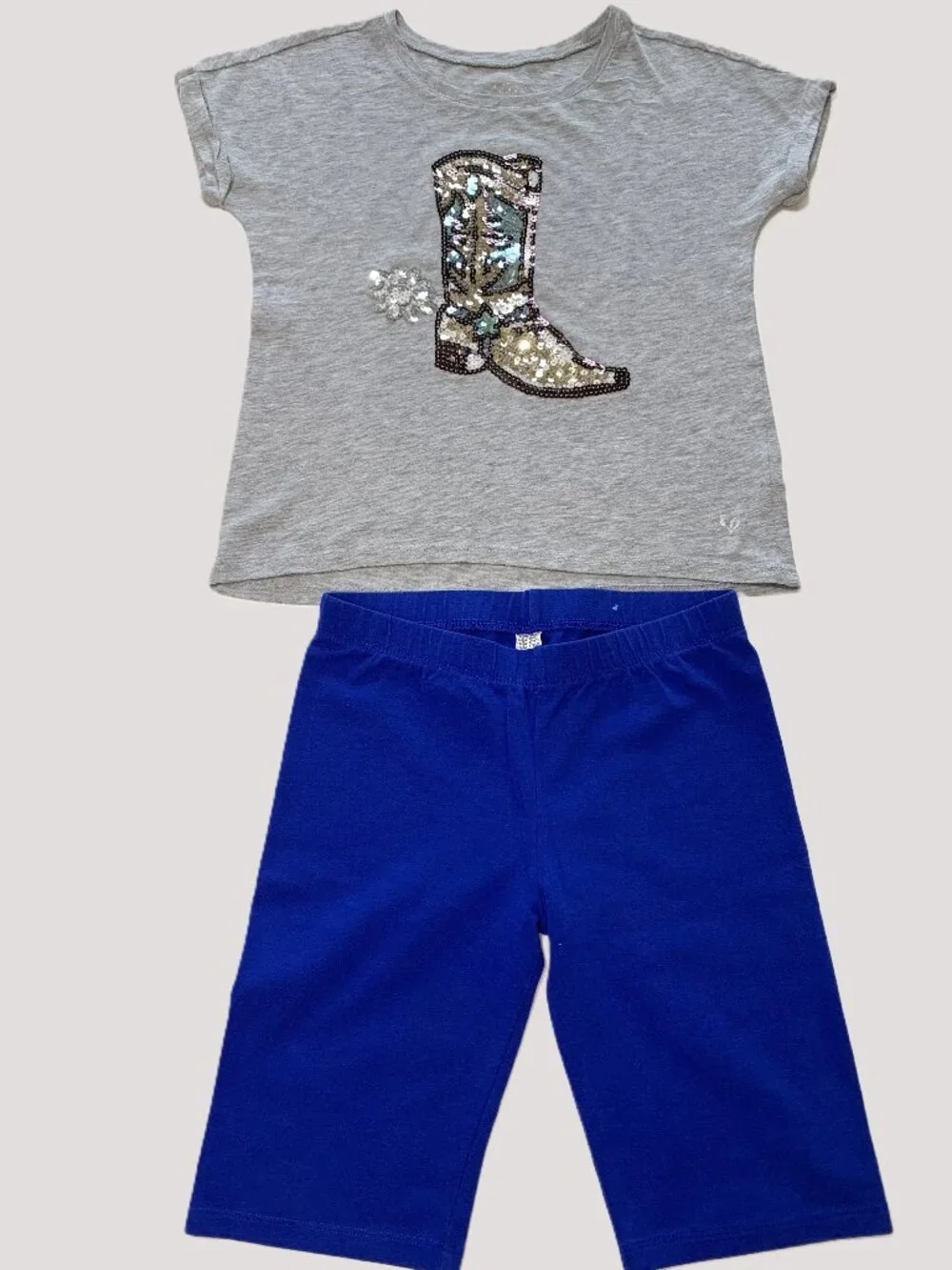 4 Piece Kids Shorts T-shirt Set Justice/Oshkosh/Children's Place Size 10/12